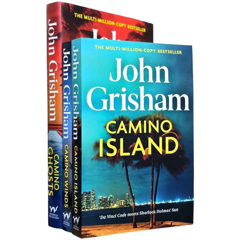 Camino Series By John Grisham 3 Books Collection Set (Camino Island, Camino Winds &  Camino Ghosts) - The Book Bundle