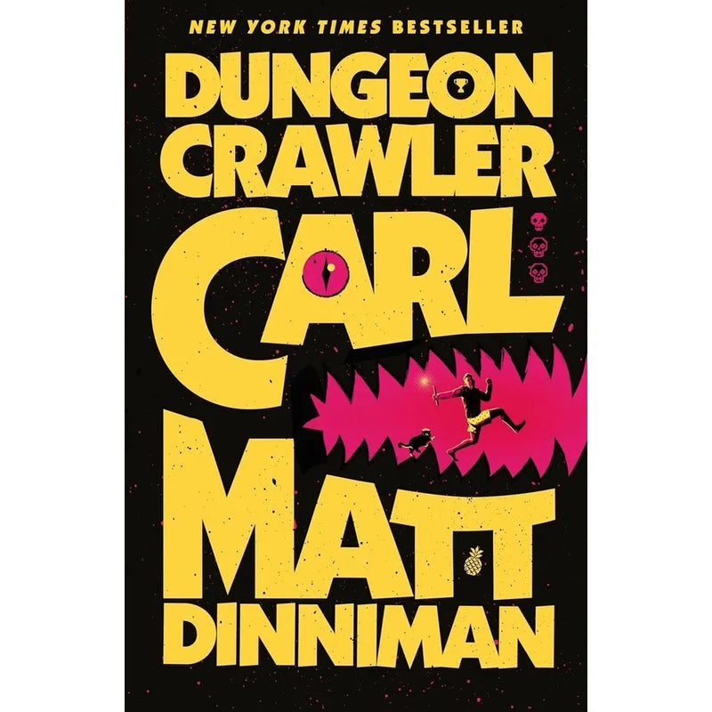 Dungeon Crawler Carl Series by Matt Dinniman 3 Books Collection Set(Dungeon Crawler Carl, Carl's Doomsday Scenario &  The Dungeon Anarchist's Cookbook) - The Book Bundle