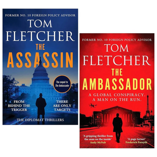 The Diplomat Thrillers Series By Tom Fletcher 2 books Collection Set(The Ambassador & The Assassin) - The Book Bundle