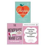 Preparing for the Perimenopause,Menopause Manifesto,Happy Menopause 3 Books Collection Set - The Book Bundle