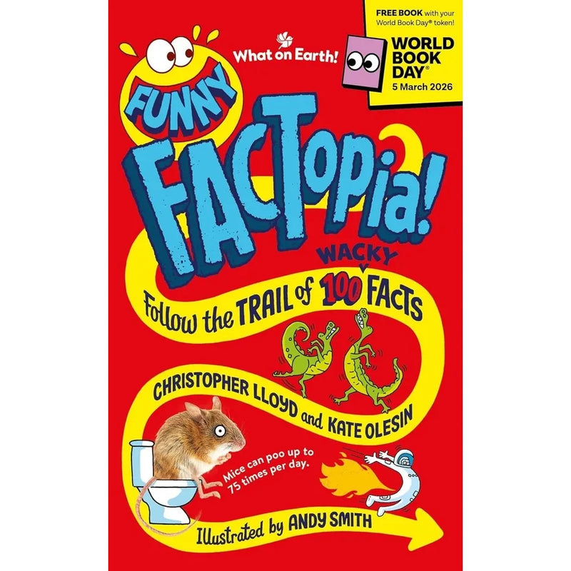 FACTopia Series 3 Books Collection Set Funny FACTopia!: World Book Day 2026 - The Book Bundle
