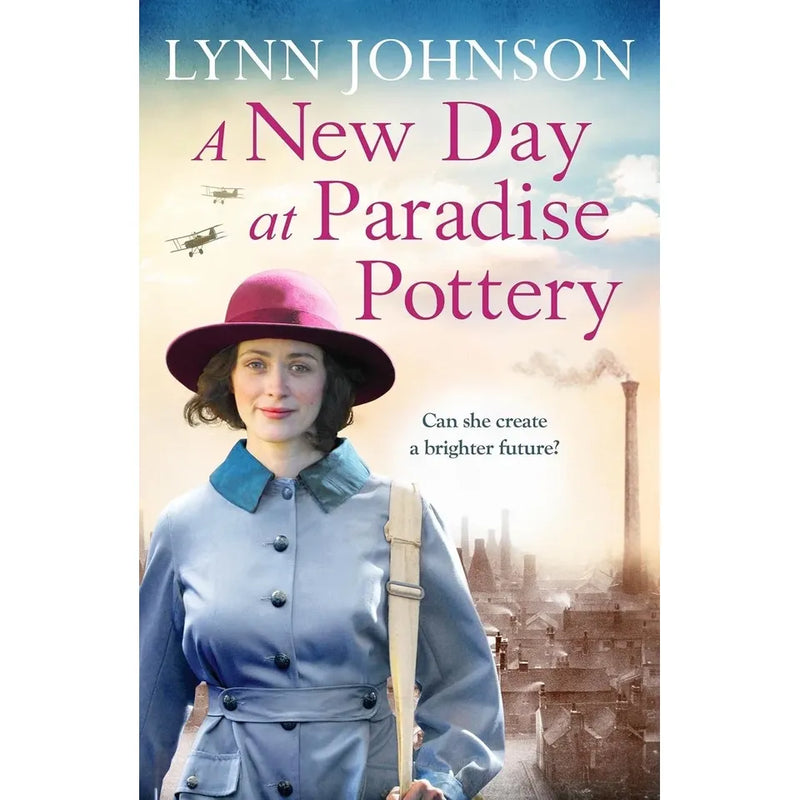 Potteries Girls 5 Books Collection Set by Lynn Johnson(The Girl from the Workhouse ,Wartime with the Tram Girls ,The Potteries Girls on the Home Front, A New Day at Paradise Pottery & Heartache For The Tram Girls) - The Book Bundle