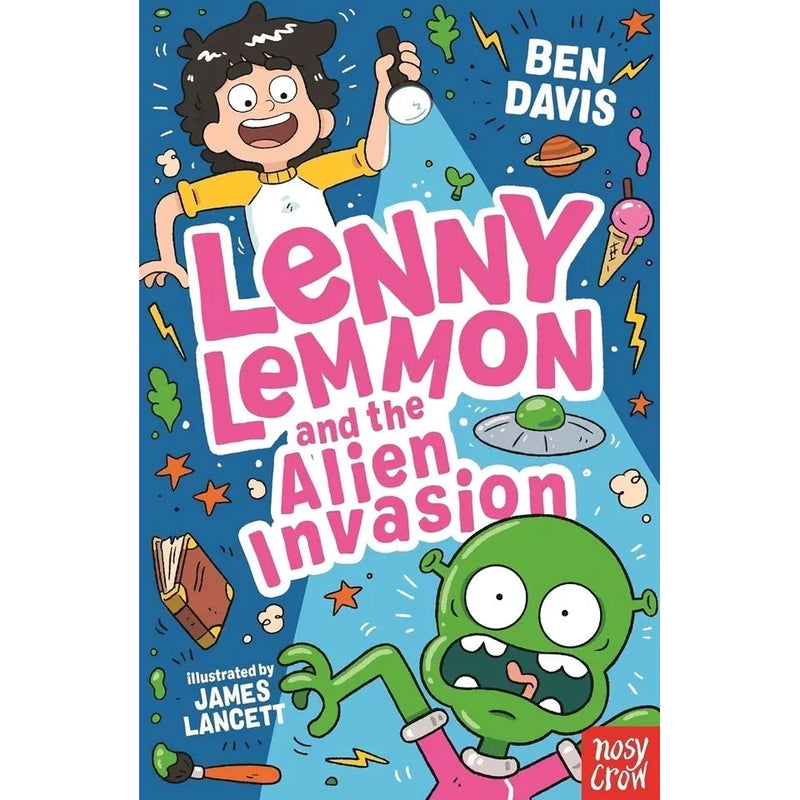 Lenny Lemmon Series 4 Books Collection Set By Ben Davis (Doomed Safari,Alien Invasion,Trail of Crumbs &  Invincible Rat) - The Book Bundle