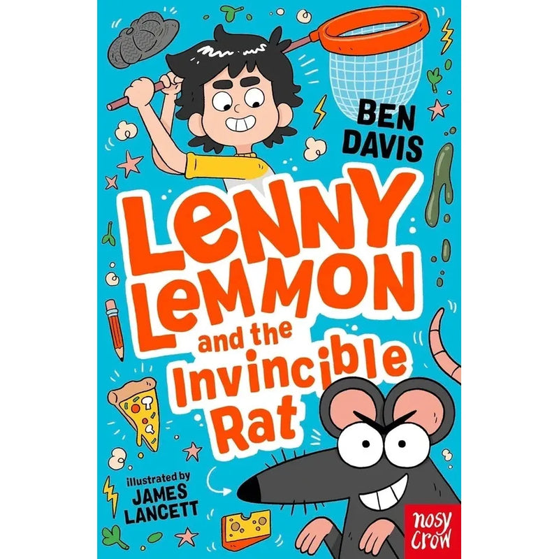 Lenny Lemmon Series 4 Books Collection Set By Ben Davis (Doomed Safari,Alien Invasion,Trail of Crumbs &  Invincible Rat) - The Book Bundle
