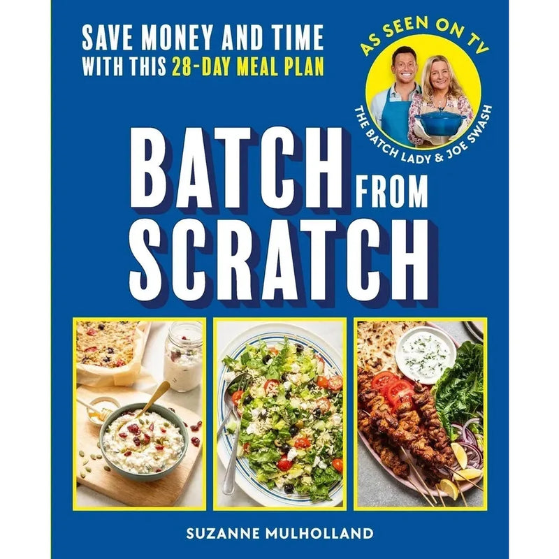 Slim 800 Hot Air Fryer Simply Quick & Fast Food,Batch From Scratch 2 Books  Collection Set - The Book Bundle