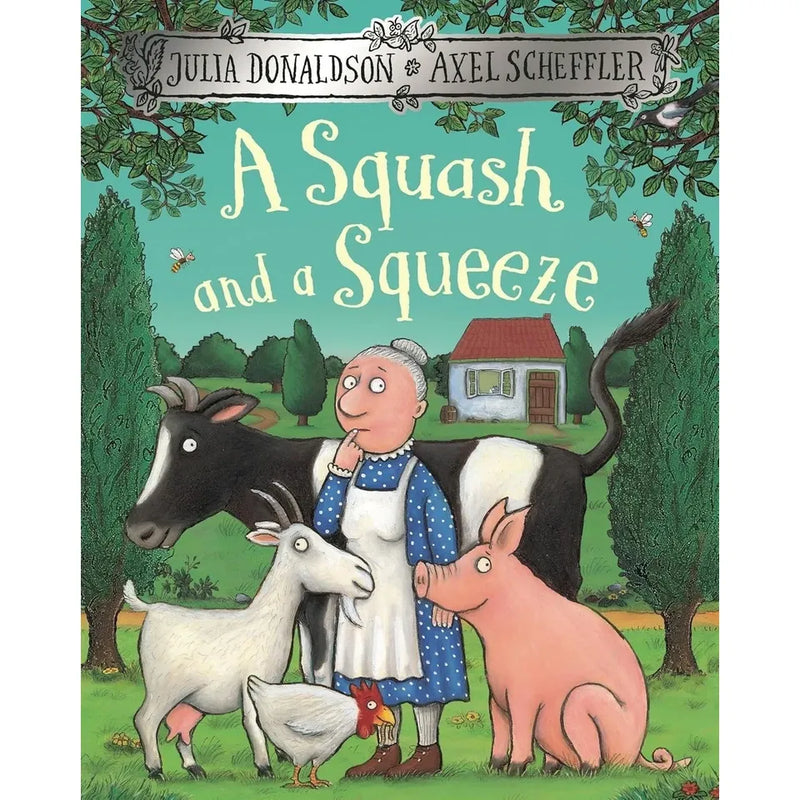 Julia Donaldson 5 Books Collection Set(The Gruffalo ,Room on the Broom, The Snail and the Whale, The Smartest Giant in Town & A Squash and a Squeeze) - The Book Bundle