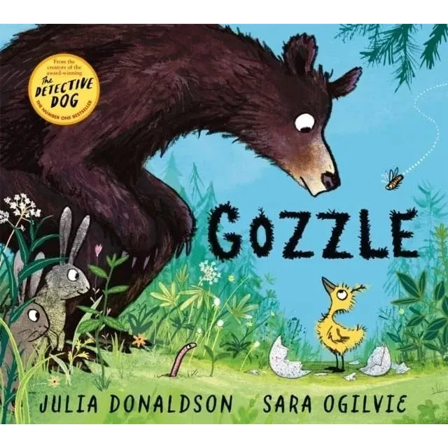Julia Donaldson 4 Books Collection (Set 3) (Monkey Puzzle, The Detective Dog, The Hospital Dog & Gozzle ) - The Book Bundle