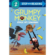 Grumpy Monkey Step Into Reading Series By Suzanne Lang 4 Books Collection Set(Grumpy Monkey Get Your Grumps Out, Grumpy Monkey Ready, Set, Bananas!, Grumpy Monkey The Egg-Sitter  & Grumpy Monkey Too Many Bugs) - The Book Bundle
