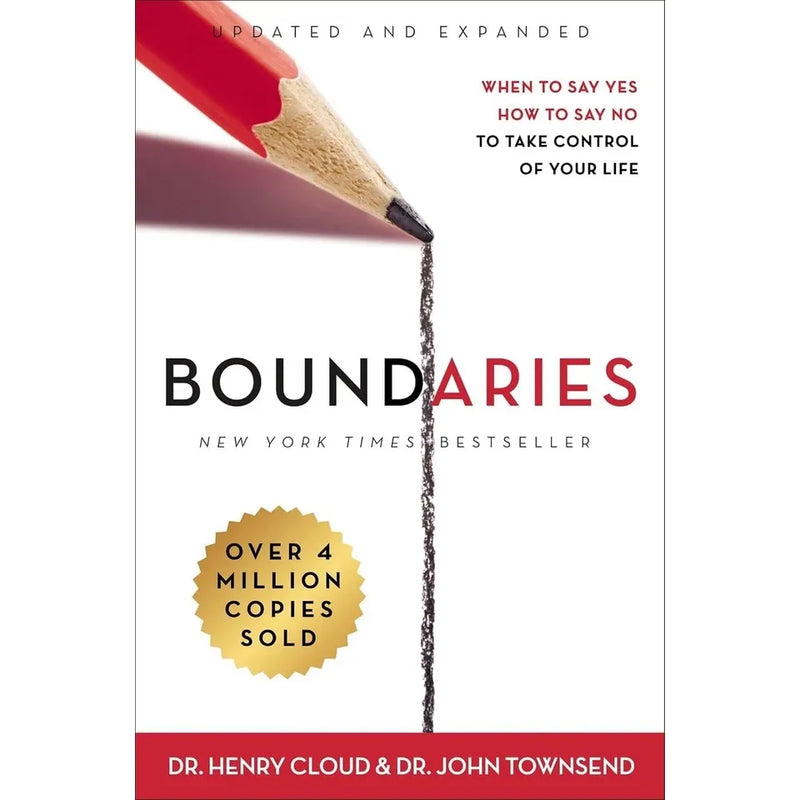 Boundaries When to Say Yes, How to Say No To Take Control of Your Life By Dr. Henry Cloud, John Townsend & The Anxious Tribe By Tess Mori 2 Books Collection Set - The Book Bundle