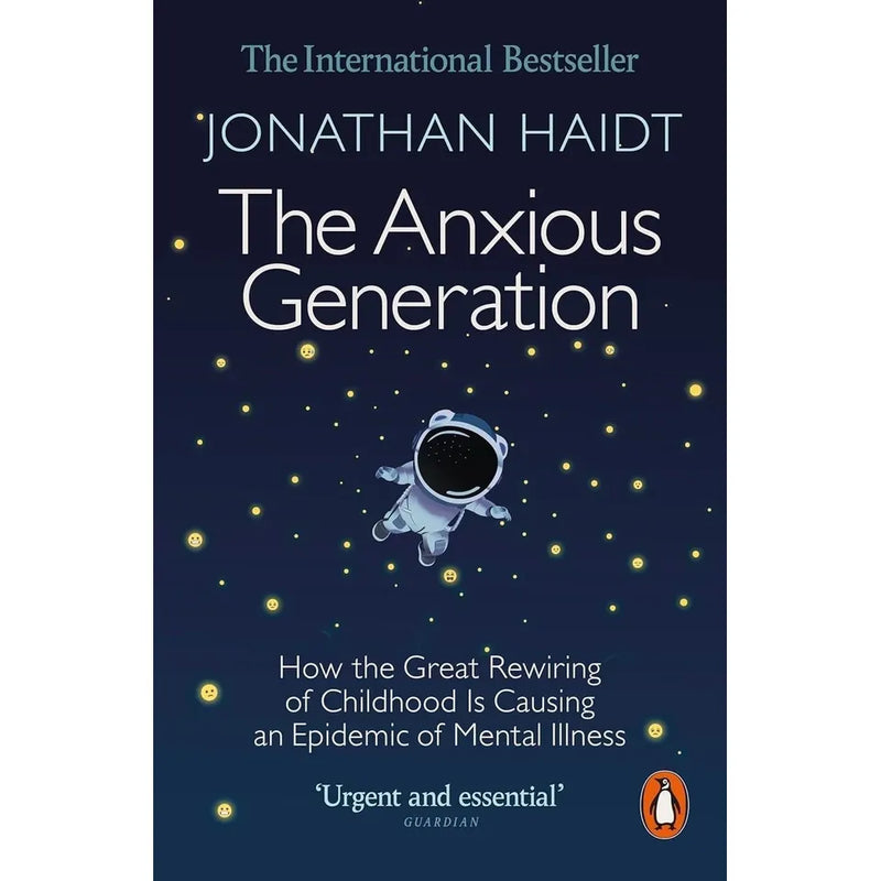 The Anxious Generation By Jonathan Haidt & The Anxious Tribe By Tess Mori 2 Books Collection Set - The Book Bundle