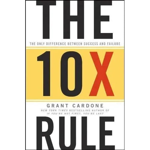 The Compound Effect,The 10X Rule Hardcover 2 Books Collection Set - The Book Bundle