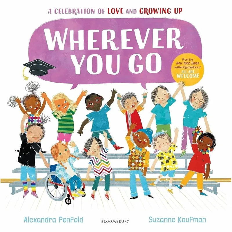 All Are Welcome Series By Alexandra Penfold 4 Books Collection Set(All Are Welcome, Big Feelings, We Are All Neighbours & Wherever You Go) - The Book Bundle