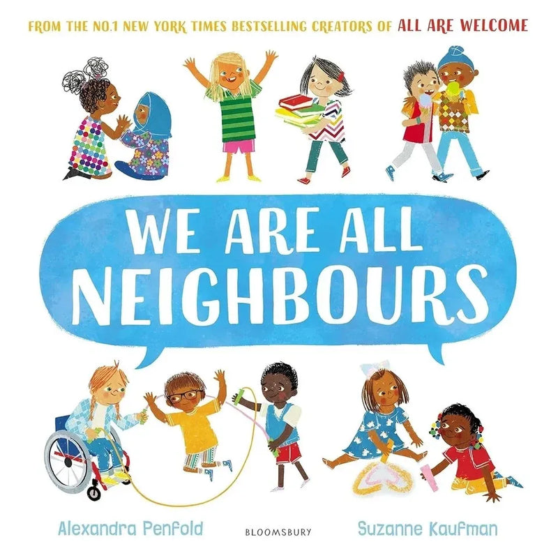 All Are Welcome Series By Alexandra Penfold 4 Books Collection Set(All Are Welcome, Big Feelings, We Are All Neighbours & Wherever You Go) - The Book Bundle