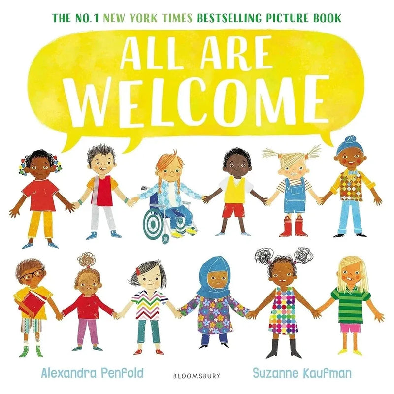 All Are Welcome Series By Alexandra Penfold 4 Books Collection Set(All Are Welcome, Big Feelings, We Are All Neighbours & Wherever You Go) - The Book Bundle