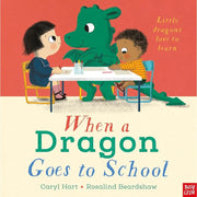 When a Dragon Series By Caryl Hart 5 Books Collection Set (When a Dragon Comes to Stay ,When a Dragon Isn't Well, When a Dragon Goes to School, When a Dragon Loves Christmas  & When a Dragon Meets a Baby) - The Book Bundle
