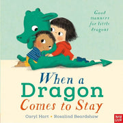 When a Dragon Series By Caryl Hart 5 Books Collection Set (When a Dragon Comes to Stay ,When a Dragon Isn't Well, When a Dragon Goes to School, When a Dragon Loves Christmas  & When a Dragon Meets a Baby) - The Book Bundle