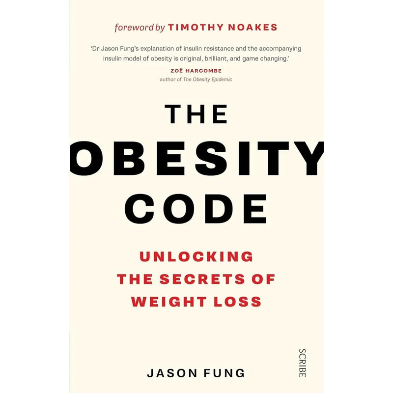 Dr Jason Fung Collection 2 Books Set(The Hunger Code & The Obesity Code) - The Book Bundle