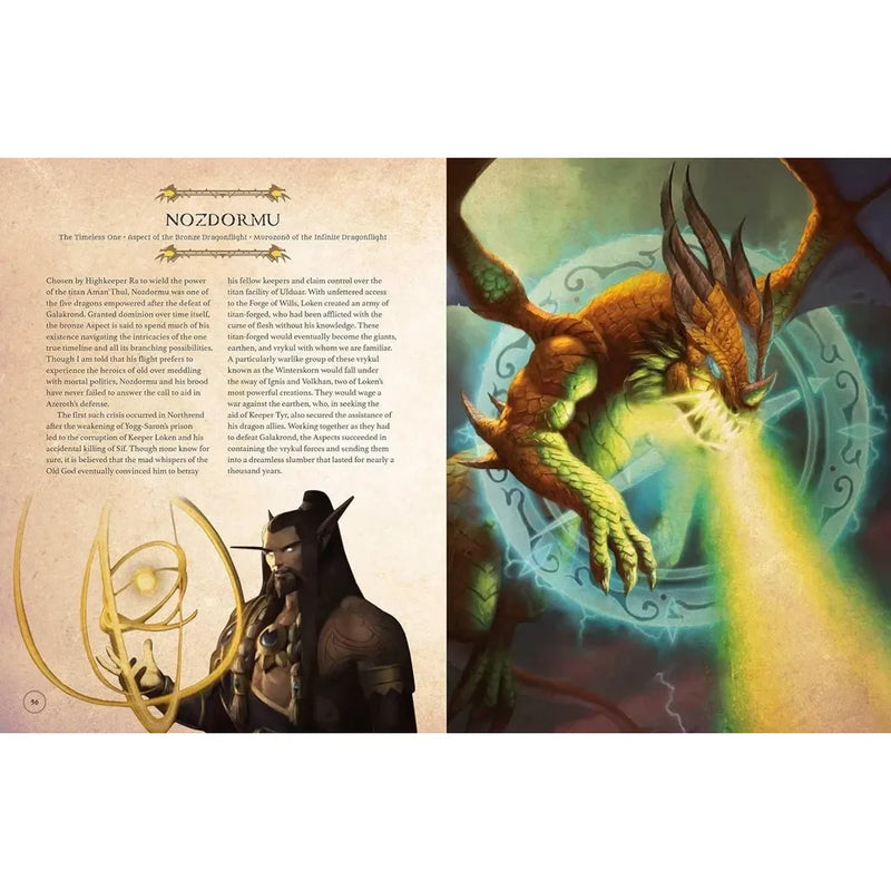 World of Warcraft: The Dragonflight Codex By Sandra Rosner & Doug Walsh Hardcover - The Book Bundle