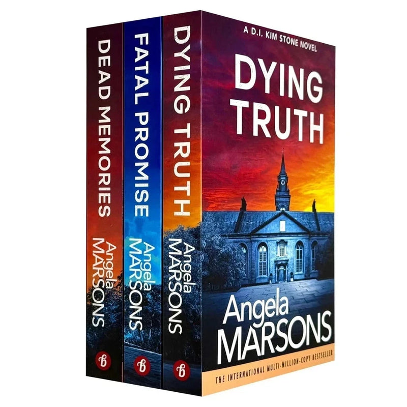 Detective Kim Stone Series book collection by Angela Marsons, three paperback mystery novels in a set.