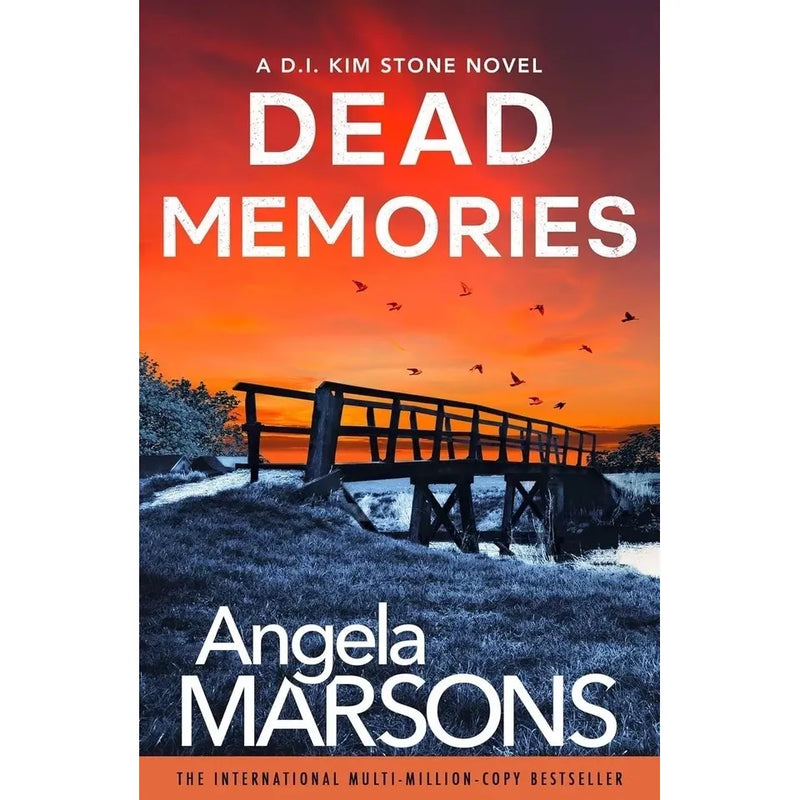 Three paperback books from the Detective Kim Stone Series by Angela Marsons, featuring crime fiction covers in a collection set.