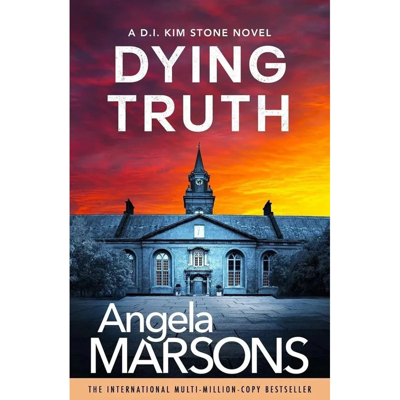 Seven paperback detective novels from the Kim Stone Series by Angela Marsons, collected in a complete set.