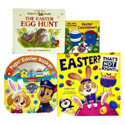 Easter Children Book Collection 4 Books Set(Easter? That’s Not Right!,PAW Patrol Pups’ Easter Basket, Easter Egg Hunt &Mr Men Little Miss Easter Countdown) - The Book Bundle