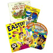 Easter Children Book Collection 4 Books Set(Easter? That’s Not Right!,PAW Patrol Pups’ Easter Basket, Easter Egg Hunt &Mr Men Little Miss Easter Countdown) - The Book Bundle