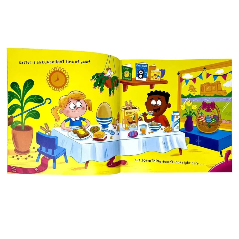 Easter Children Book Collection 4 Books Set(Easter? That’s Not Right!,PAW Patrol Pups’ Easter Basket, Easter Egg Hunt &Mr Men Little Miss Easter Countdown) - The Book Bundle