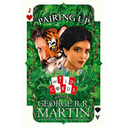 Five paperback books from the Wild Cards series by George R.R. Martin in a HarperVoyager collection set, featuring colorful cover art.