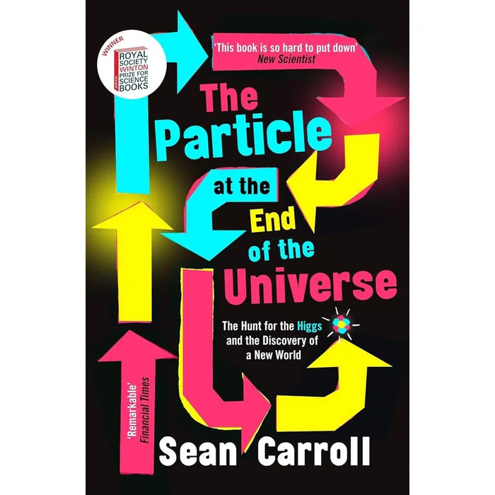Collection of four non-fiction books by Sean Carroll on universe ideas, published by Oneworld Publications, featuring cosmic concepts.