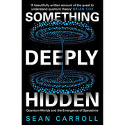 Set of four non-fiction books titled "The Biggest Ideas in the Universe" by Sean Carroll, published by Oneworld Publications.