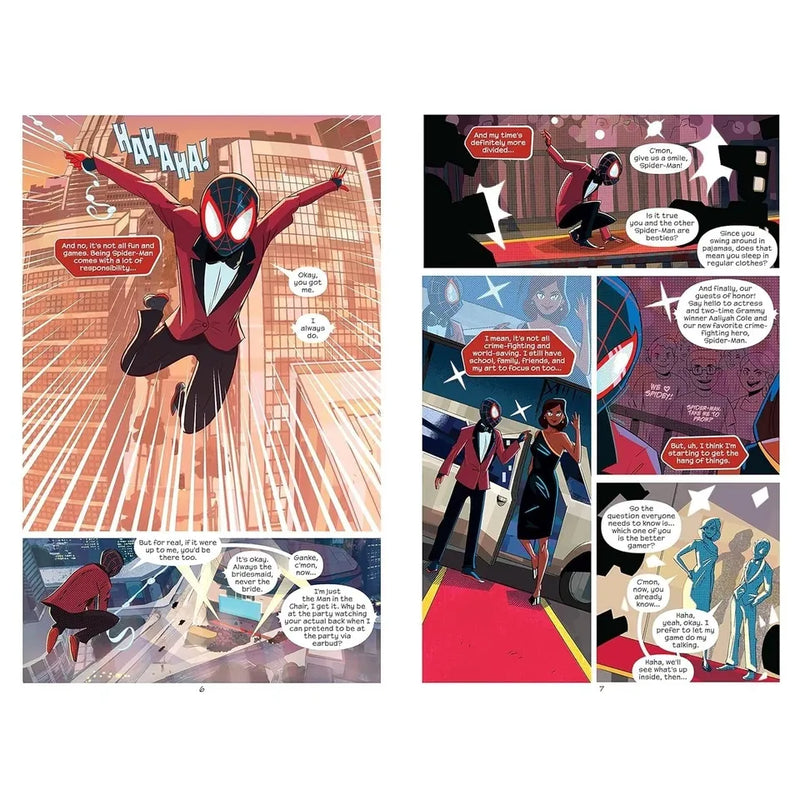 Miles Morales Spider-Man Graphic Novels 2 Books Collection Set - Fiction - Paperback - The Book Bundle