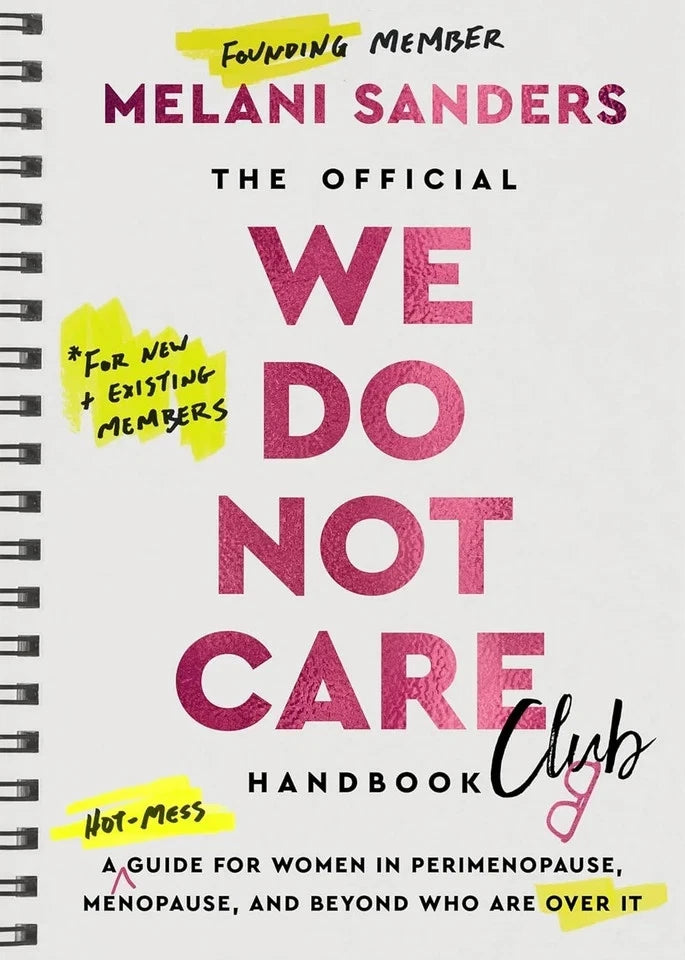 The Official We Do Not Care Club Handbook By Davina McCall 2 Books Collection Set - Non Fiction - Hardback - The Book Bundle