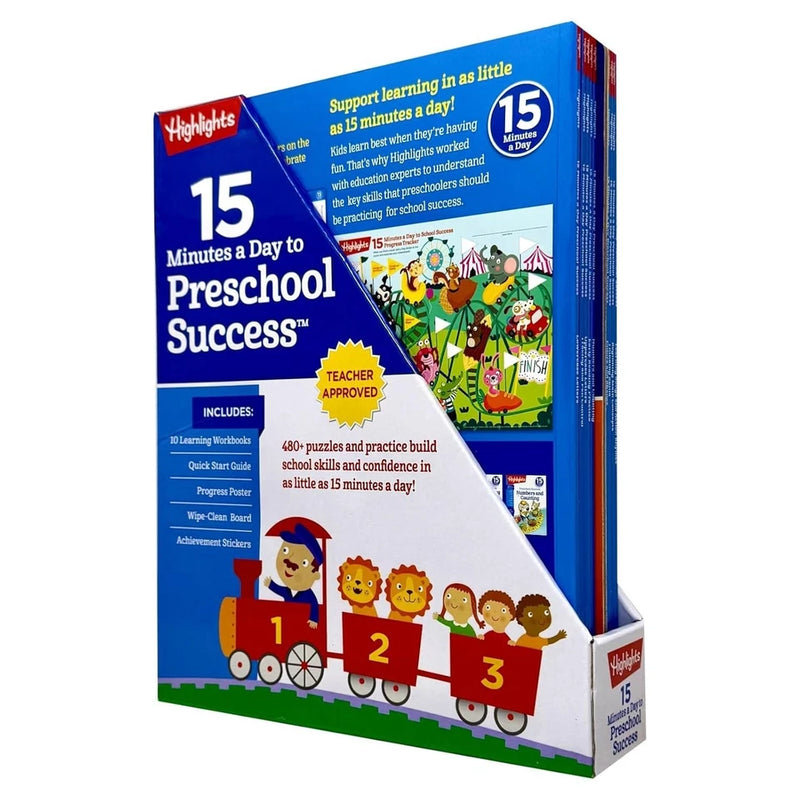 Preschool Learning Essentials 10 Books Collection Set - Non Fiction - Ages 3–5 - Paperback - The Book Bundle