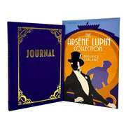 Seven hardcover Arsène Lupin books by Maurice Leblanc in a collection set, published by Arcturus Publishing Ltd, featuring classic detective fiction.