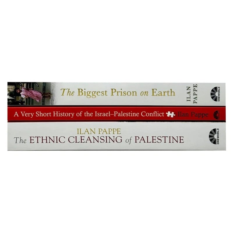 Israel-Palestine Conflict 3 Books Collection Set By Ilan Pappe - Non Fiction - Paperback - The Book Bundle