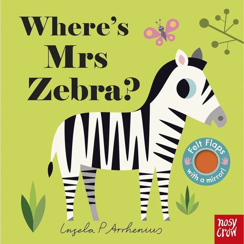 Set of five board books from the Where's Animals Collection by Ingela P Arrhenius for ages 0-2, featuring colorful animal illustrations.