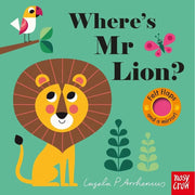 Set of five children's board books from the Where's Animals Collection by Ingela P Arrhenius, featuring colorful animal illustrations for ages 0-2.