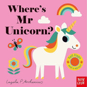 Set of five colorful board books from the Where's Animals Collection by Ingela P Arrhenius for ages 0-2, featuring playful animal illustrations.