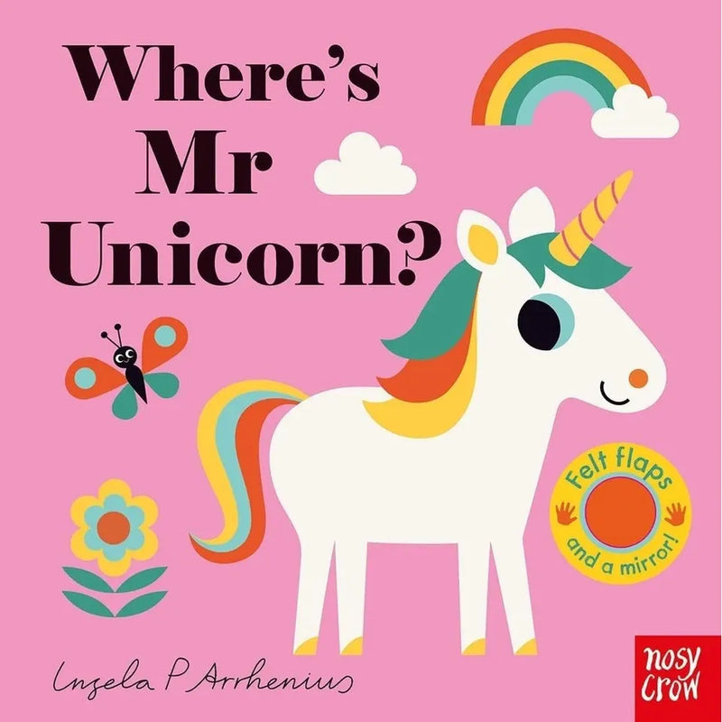 Set of five colorful board books from the Where's Animals Collection by Ingela P Arrhenius for ages 0-2, featuring playful animal illustrations.