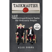 Alex Horne Taskmaster 2 Books Collection Set(Bring Me The Head Of The Taskmaster& Taskmaster: 220 Extraordinary Tasks for Ordinary People) - The Book Bundle