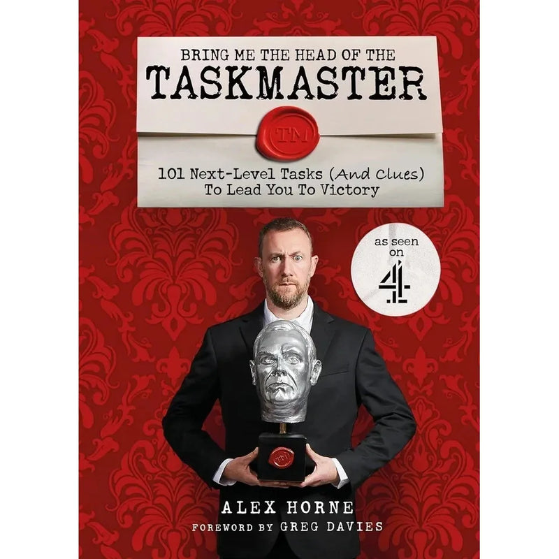 Alex Horne Taskmaster 2 Books Collection Set(Bring Me The Head Of The Taskmaster& Taskmaster: 220 Extraordinary Tasks for Ordinary People) - The Book Bundle