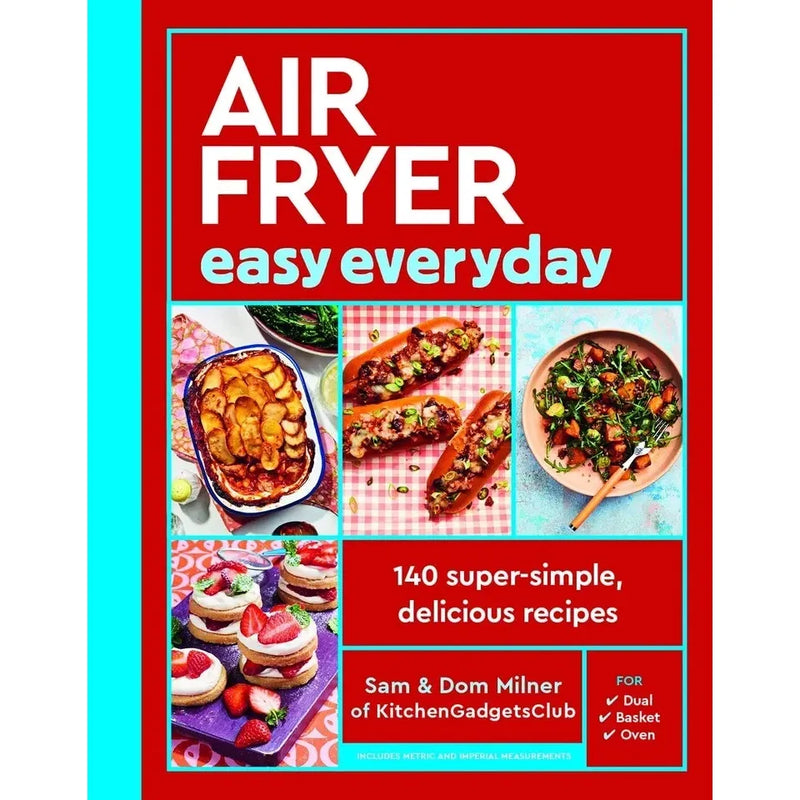 Air Fryer 3 Books Collection Set For Fast, Healthy Home Cooking - Non Fiction - Hardcover - The Book Bundle