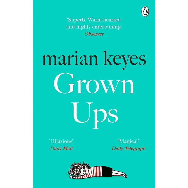 Paperback collection of Marian Keyes' The Break and Grown Ups 2 books by Penguin/Michael Joseph, featuring colorful cover art.