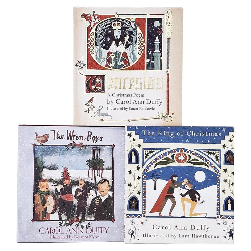 Carol Ann Duffy Poet Laureate collection of three paperback fiction books by Picador, featuring poet Carol Ann Duffy.