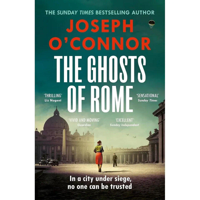 Vintage Joseph O'Connor Rome Escape Line book collection set, two paperback fiction novels with cover art and vintage design.