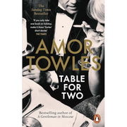 Collection of four paperback books by Amor Towles, including A Gentleman in Moscow and related fiction titles, published by Windmill Books.