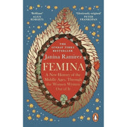 Set of three non-fiction books by Janina Ramirez, including Legenda, Femina, and The Private Lives of the Saints, in mixed formats.
