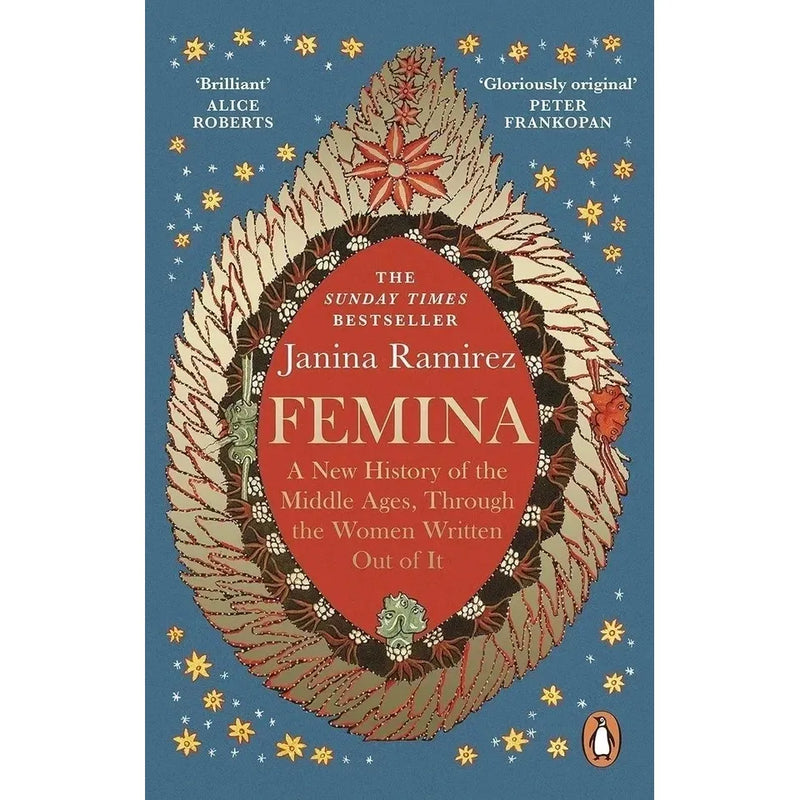 Set of three non-fiction books by Janina Ramirez, including Legenda, Femina, and The Private Lives of the Saints, in mixed formats.