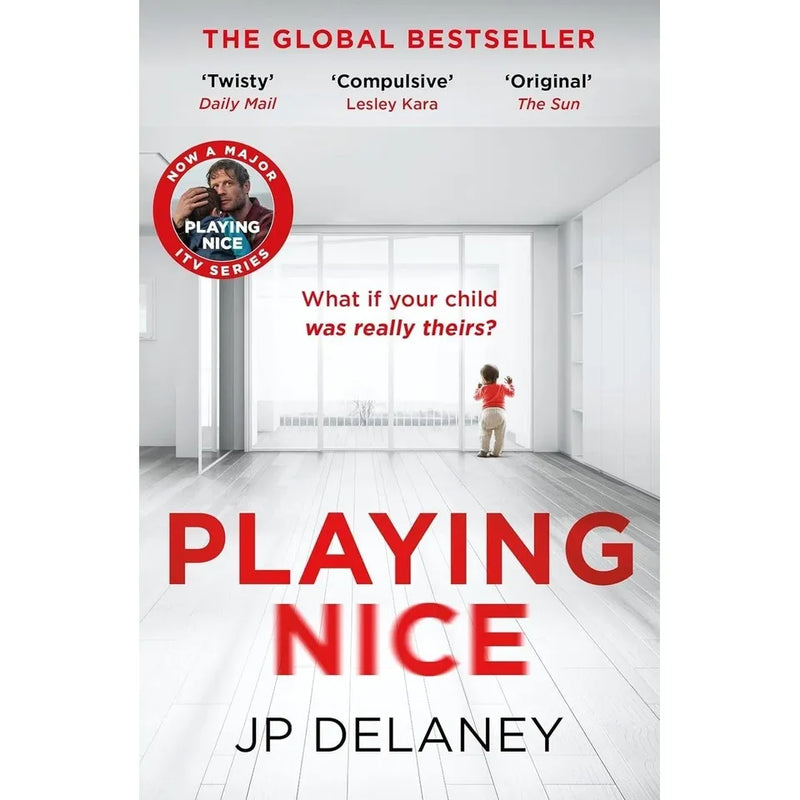 Four JP Delaney fiction paperback books in the collection set, including The Girl Before, Believe Me, and The Perfect Wife.